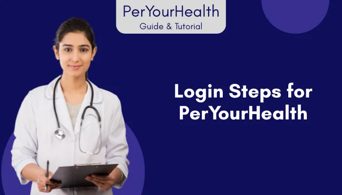 Login Steps for PerYourHealth